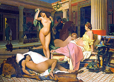 Greek Interior Jean-Leon Gerome